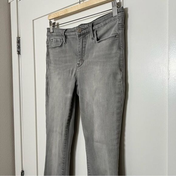 Athleta Sculptek Skinny Jeans Jeggings Womens Size 6 Gray Mid Rise Stretch Denim - Picture 4 of 16